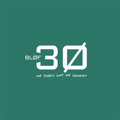 30 Jaar Blof - We Doen Wat We Kunnen Vinyle Cristal Clair