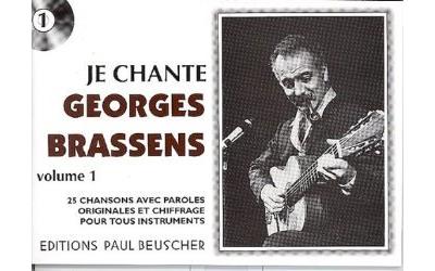 Je chante - Georges Brassens - broché