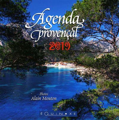 Agenda provencal 2019 calanque