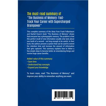 Summary: The Business of Memory