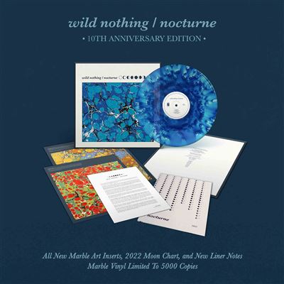 Nocturne 10th Anniversary Edition Vinyle Bleu Marbré