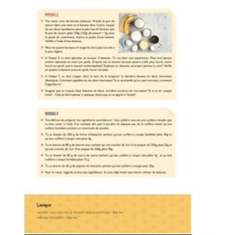 Les maths en douceurs