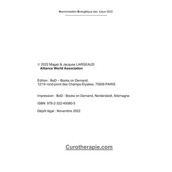 Harmonisation Energétique des Lieux 2022