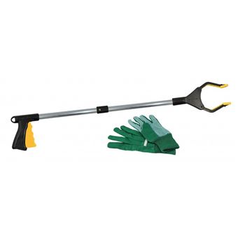 Outils de Ramassage, 82cm Pince de Préhension pour Personnes Agées,  Extra-Long, Léger et Pratique, pour Prise de la Corbeille, Ramassage des  Déchets, Déchets de Jardin - Accessoires outillage de jardin à main 