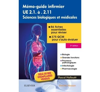 Mémo guide infirmier : UE 2.1 à 2.11