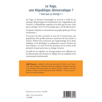 Le Togo, une République démocratique ?