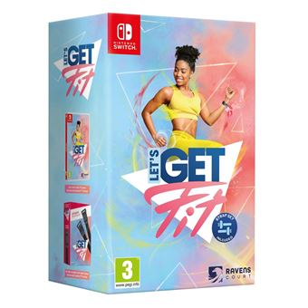 Let's Get Fit Nintendo Switch + Sport Strap Set