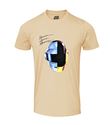 Tee shirt Daft Punk Ram Helmets unisexe Couleur Sable Taille XXL Exclusivité Fnac