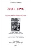 Juste Lipse et la restauration du stoïcisme