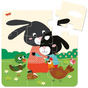 Mes premiers puzzles - coquin part a l'aventure