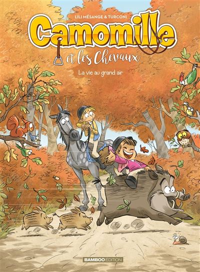 Camomille et les chevaux