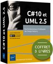 C# 10 et UML 2.5 - Coffret de 3 livres : Des fondamentaux à l'utilisation des Design Patterns