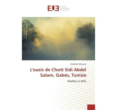 L'oasis de Chott Sidi Abdel Salam, Gabés, Tunisie