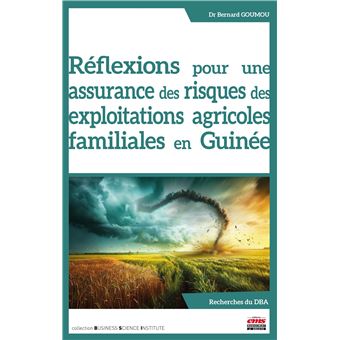 Réflexions pour une assurance des risques des exploitations agricoles familiales en Guinée