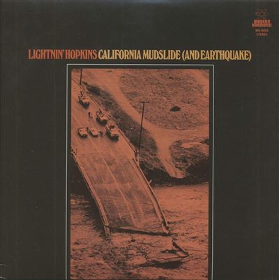 California mudslide and earthquake