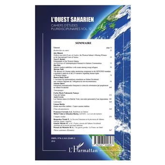 Autour du Sahara Occidental