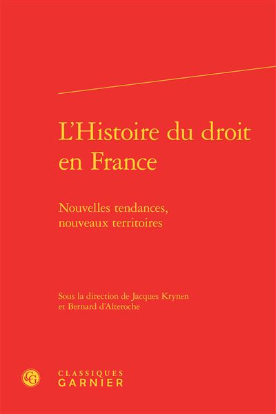 L'histoire du droit en France