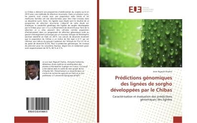 Prédictions génomiques des lignées de sorgho développées par le Chibras