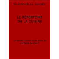 LE RÉPERTOIRE DE LA CUISINE