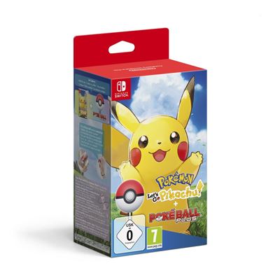 Pokemon Let's Go Pikachu Switch + Poke Ball Plus Pack FR/NL
