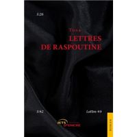 Lettres de Raspoutine