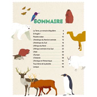 L'atlas de notre belle planète
