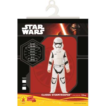 Visiter la boutique Star WarsRubie's Stormtrooper Star Wars enfant ST-620267L Taille L 7 à 8 ans Blanc/Noir Déguisement Officiel 