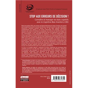 Stop aux erreurs de décision !