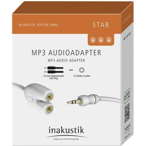 IN-AKUSTIK JACK 3,5 (M) -> 2X 3,5 (F)