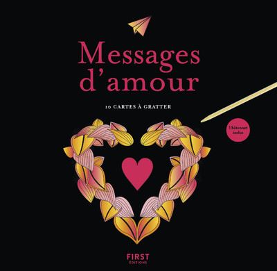 Cartes à gratter - Messages d'amour - Lisa Magano - Achat Livre