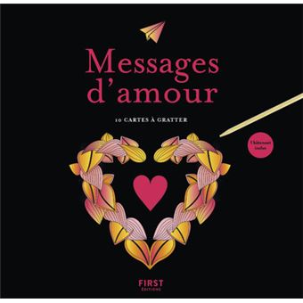 Cartes à gratter - Messages d'amour - Lisa Magano - Achat Livre
