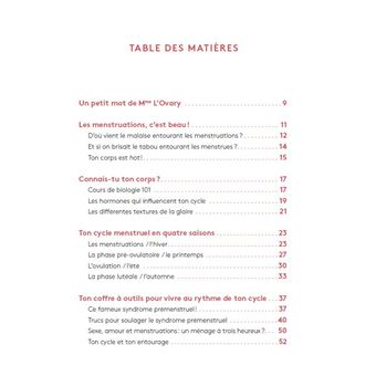 Journal intime menstruel - L'outil pour développer une relation saine avec son cycle