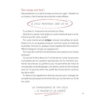 Journal intime menstruel - L'outil pour développer une relation saine avec son cycle
