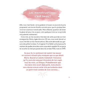 Journal intime menstruel - L'outil pour développer une relation saine avec son cycle