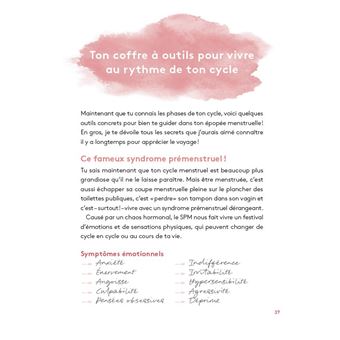 Journal intime menstruel - L'outil pour développer une relation saine avec son cycle