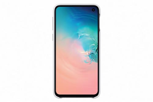 Samsung Galaxy S10E Leather Cover White