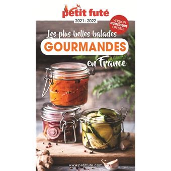 Guide Balades gourmandes en France 2021 Petit Futé