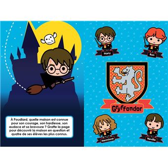 Harry Potter - Mon livre à gratter # Les secrets de Poudlard (nouvelle édition)