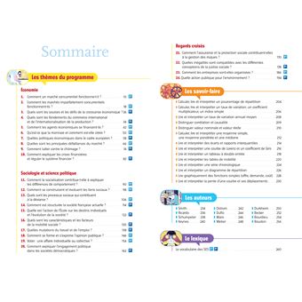 Bescherelle SES lycée (1re, Tle) - Nouveau bac