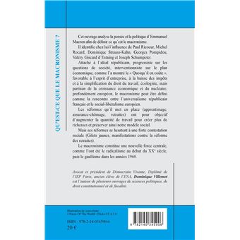 Qu'est-ce que le macronisme ?