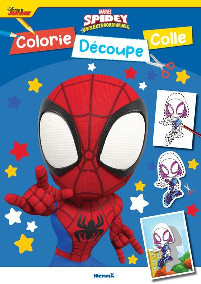 Masque Spidey & Ses Amis Extraordinaires - Marvel - Taille Unique Enfant - Mousse Et Jersey