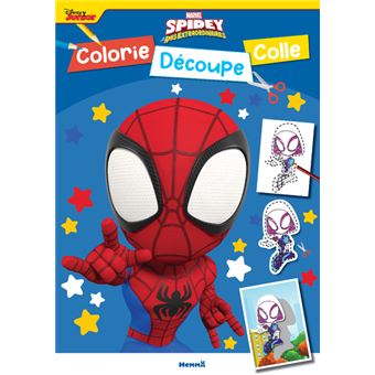 Marvel Spidey et ses amis extraordinaires - Colorie, découpe, colle