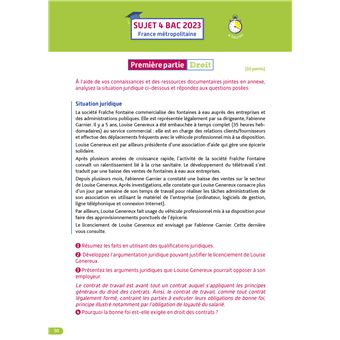 Annales Objectif BAC 2024 -  Bac Tle STMG Tout-en-un