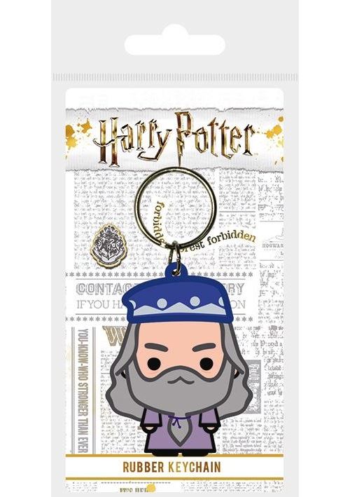 HARRY POTTER-PORTE-CLÉS CAOUTCHOUC-DUMBLEDORE CHIBI