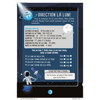 Les Enquêtes des petits génies CM1-CM2 ! Menace dans l'espace !