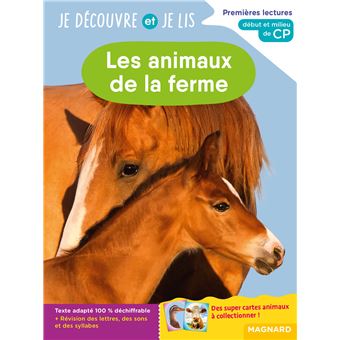 Je découvre et je lis CP - Les animaux de la ferme