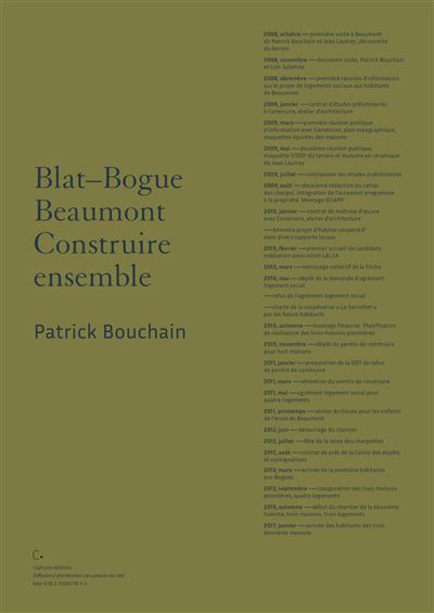 Les bogues du blat construire