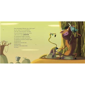 Mamie Poule raconte - Le Flamant rose qui avait la jaunisse