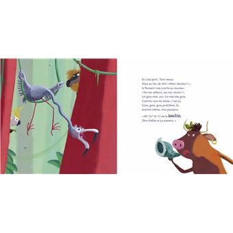 Mamie Poule raconte - Le Flamant rose qui avait la jaunisse