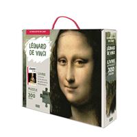 Puzzles en bois pour enfants Léonard De Vinci : La Joconde (50 pièces)